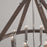Capital Lighting Hugo Chandelier, Grey Wash Matte Nickel