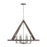 Capital Lighting Hugo Chandelier, Grey Wash Matte Nickel