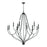 Capital Lighting Bentley Chandelier in Black Iron