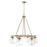 Capital Lighting Dillon 6 Light Chandelier, Clear