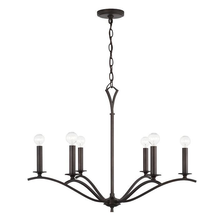 Capital Lighting Jaymes Chandelier in Old Bronze