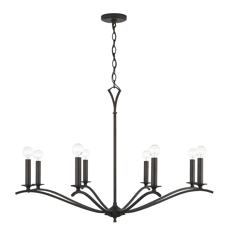 Capital Lighting Jaymes Chandelier in Old Bronze
