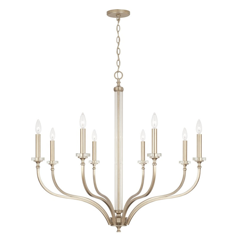 Capital Lighting Breigh Chandelier, Brushed Champagne