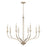 Capital Lighting Breigh Chandelier, Brushed Champagne