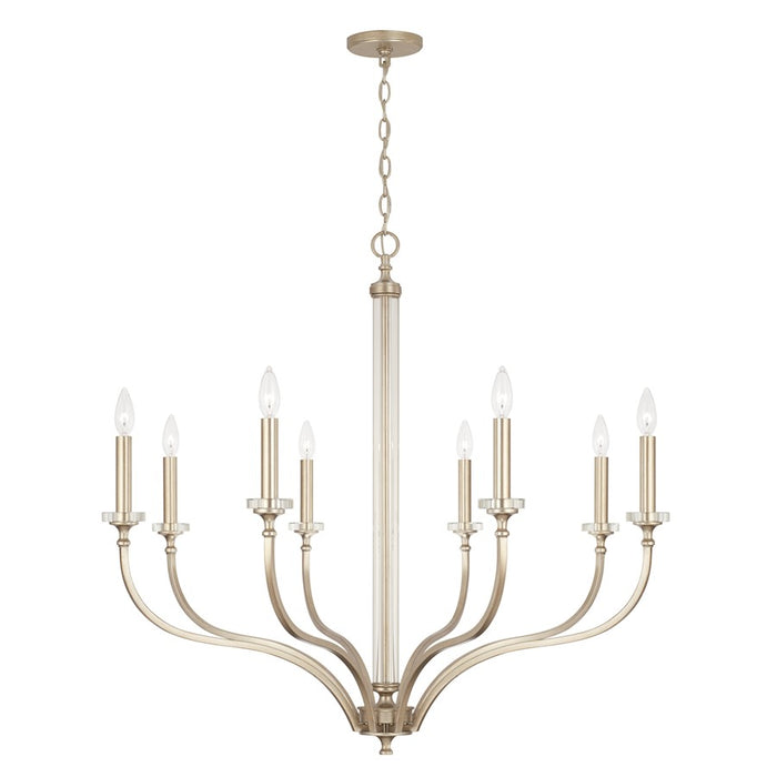 Capital Lighting Breigh Chandelier, Brushed Champagne