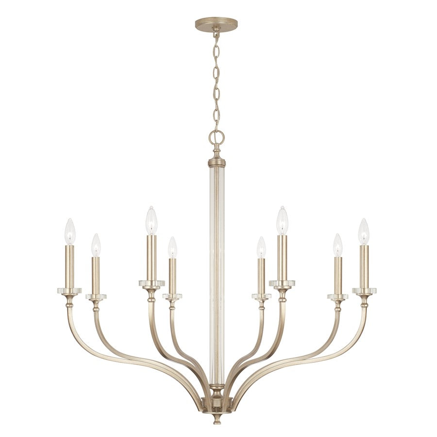 Capital Lighting Breigh Chandelier, Brushed Champagne