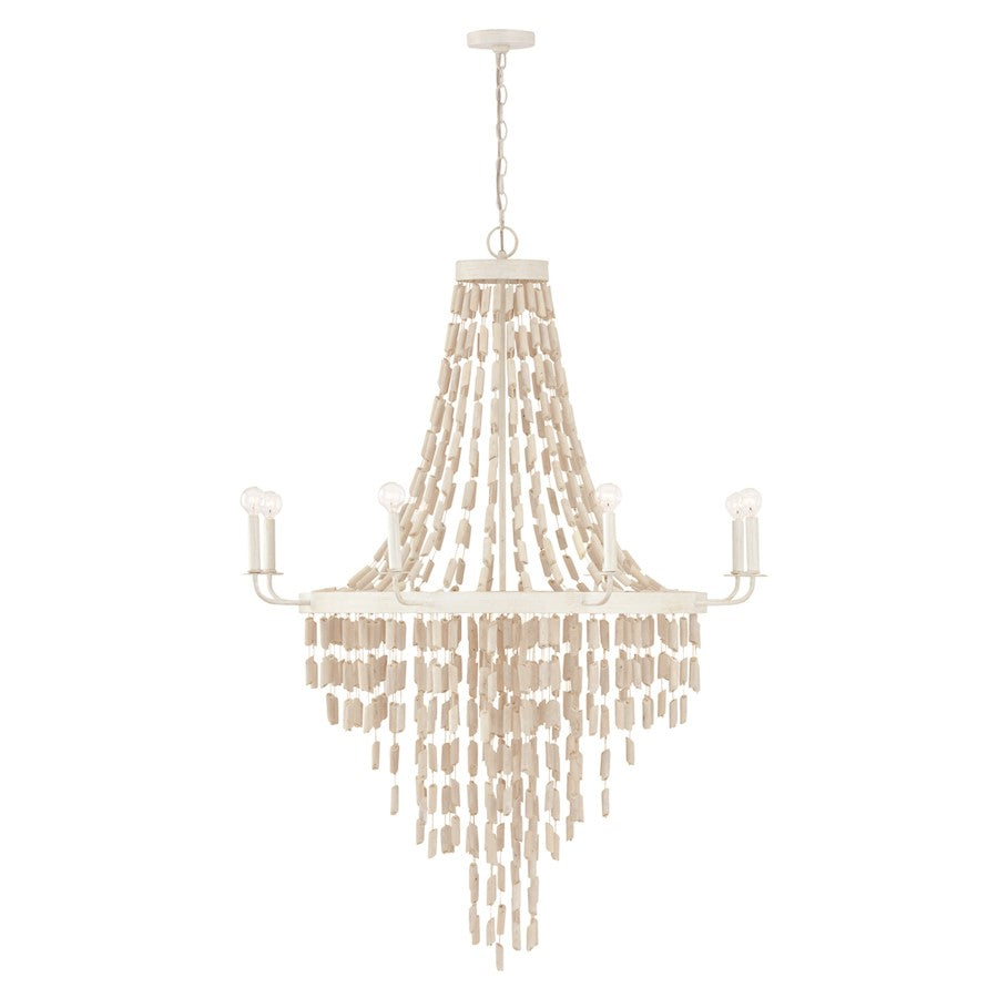Capital Lighting Carissa Chandelier, White