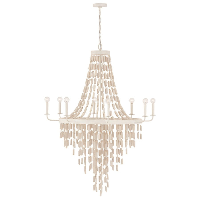 Capital Lighting Carissa Chandelier, White
