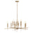 Capital Lighting Elora Chandelier, Brass