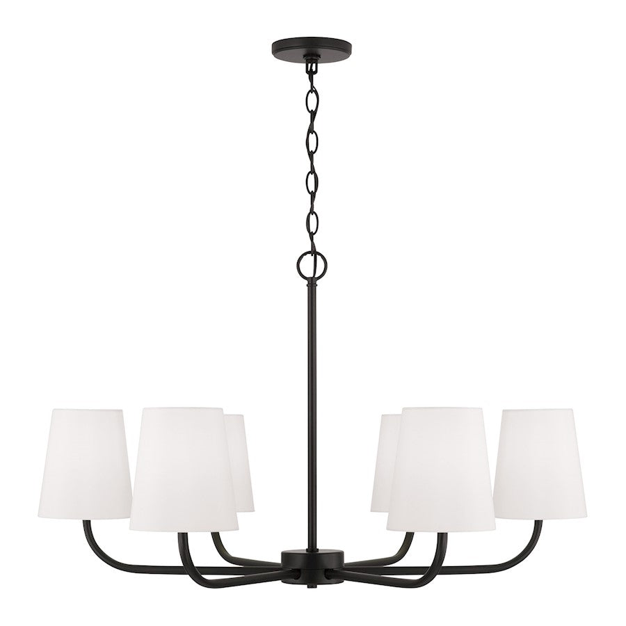 Capital Lighting Brody 6 Chandelier