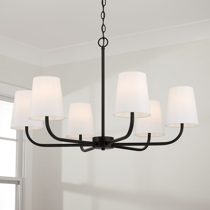 Capital Lighting Brody 6 Chandelier