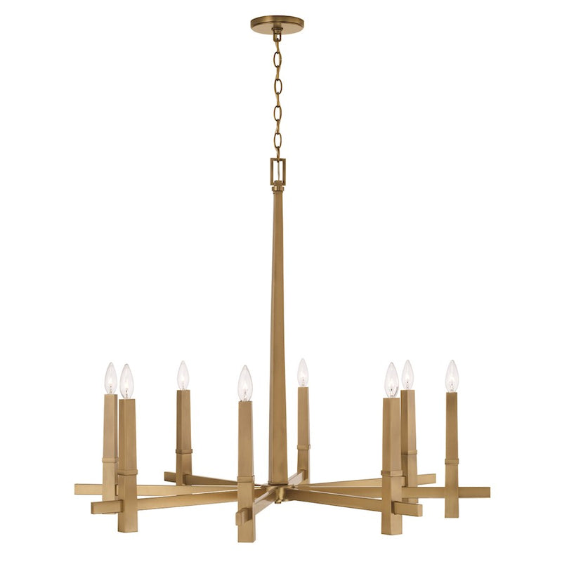 Capital Lighting Blake Chandelier, Brass