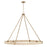 Capital Lighting Delaney Chandelier, Brass