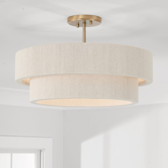 Capital Lighting Delaney Chandelier, Brass