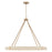 Capital Lighting Delaney Chandelier, Brass