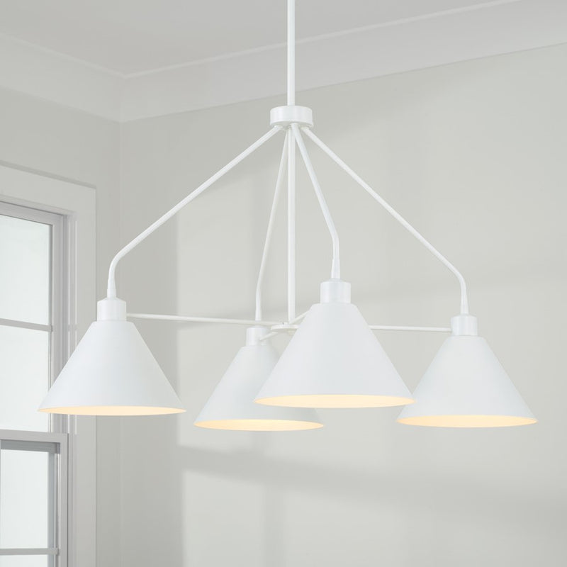 Capital Lighting Alden 4 Light Chandelier