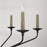 Capital Lighting Wilder 6 Light Chandelier, Black