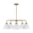 Homeplace Lighting Ross 5 Chandelier, Brass