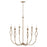 Capital Lighting Cohen 6 Light Chandelier, Mystic Luster