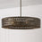 Capital Lighting Eliana 4 Light Chandelier, Dark Brass