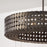 Capital Lighting Eliana 4 Light Chandelier, Dark Brass