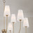 Capital Lighting Averitt 9 Light Chandelier, Brass/Soft White