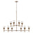 Capital Lighting Nola 10 Light Chandelier, Mystic Luster/Soft White - 455701ML