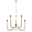 Capital Lighting Marley 12 Light Chandelier, Mystic Bronze - 456801MZ