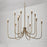 Capital Lighting Marley 12 Light Chandelier, Mystic Bronze