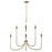 Capital Lighting Marley 8 Light Chandelier, Mystic Bronze - 456881MZ