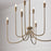 Capital Lighting Marley 8 Light Chandelier, Mystic Bronze