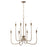 Capital Lighting Marley 8 Light Chandelier, Mystic Bronze