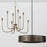 Capital Lighting Marley 8 Light Chandelier, Mystic Bronze