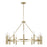Capital Lighting Winton 12 Light Chandelier, Matte Brass - 462001MA
