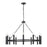 Capital Lighting Winton 12 Light Chandelier, Matte Black - 462001MB