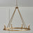 Capital Lighting Pearson Chandelier, Brass