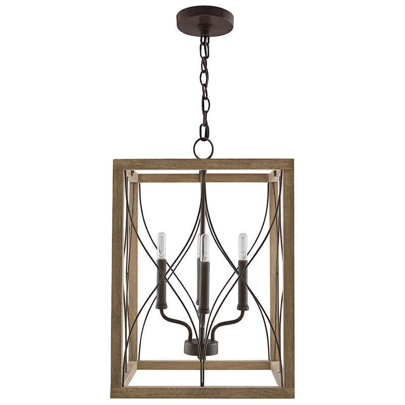 Capital Lighting Tybee 4 Light Foyer, Nordic Grey