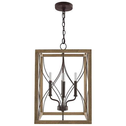 Capital Lighting Tybee 4 Light Foyer, Nordic Grey