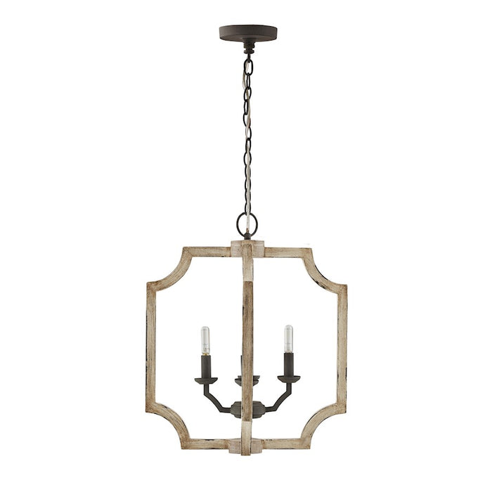 Capital Lighting 4 Light Foyer, Sea Salt