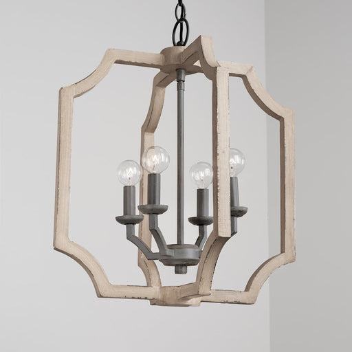 Capital Lighting 4 Light Foyer, Sea Salt