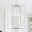Capital Lighting Oran 6-Light Foyer, Antique Silver