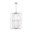 Capital Lighting Oran 6-Light Foyer, Antique Silver