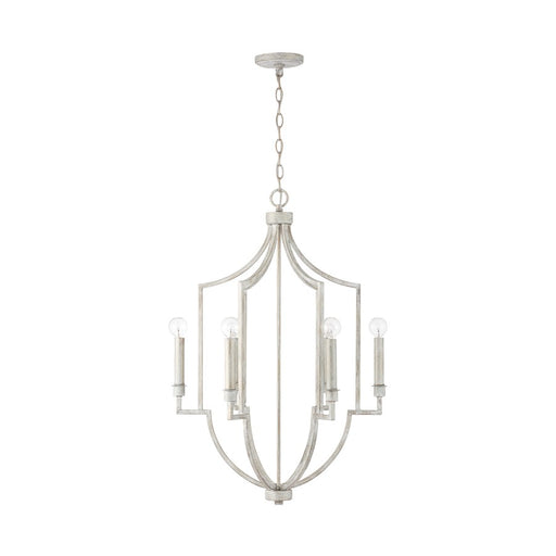 Capital Lighting Demi 6-Light Foyer, Winter White