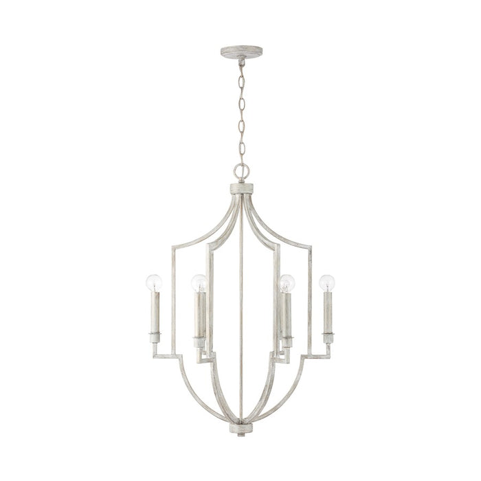 Capital Lighting Demi 6-Light Foyer, Winter White
