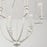 Capital Lighting Demi 6-Light Foyer, Winter White