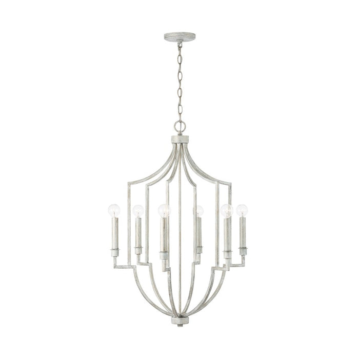 Capital Lighting Demi 6-Light Foyer, Winter White