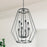 Capital Lighting Corey 8-Light Foyer, Matte Black