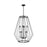 Capital Lighting Corey 8-Light Foyer, Matte Black