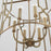 Capital Lighting Jordyn 6-Light Foyer, Aged Brass