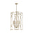 Capital Lighting Jordyn 6-Light Foyer, Aged Brass